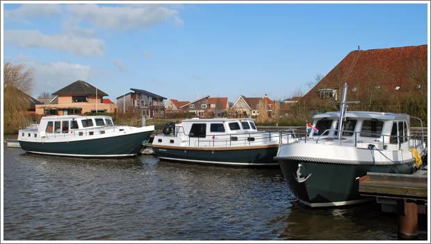 Der Hafen füllt sich langsam ...