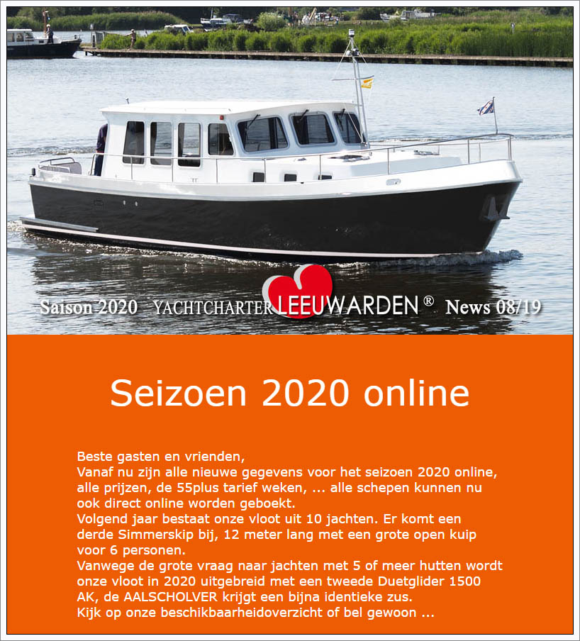 Nieuwsletter Augustus 2019 Nieuwsletter Augustus 2019 online