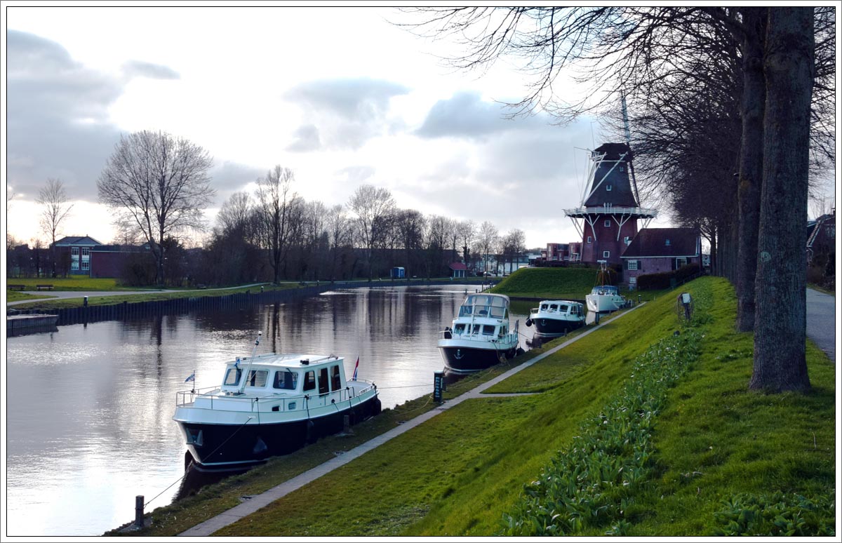 met de paasdagen in Dokkum